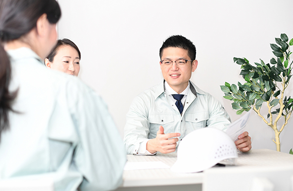 施工後のフォローがあるから安心